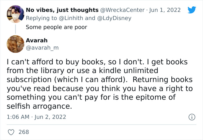 Writer Tweets About Owing Money To Amazon Because Readers Are Returning Their Finished eBooks, Sparks A Debate Among Online Users Writer Tweets About Owing Money To Amazon Because Readers Are Returning Their Finished eBooks, Sparks A Debate Among Online Users