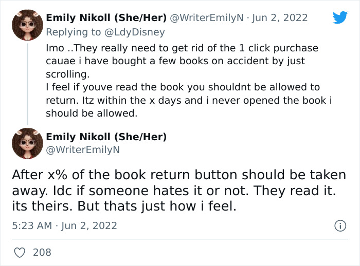 Writer Tweets About Owing Money To Amazon Because Readers Are Returning Their Finished eBooks, Sparks A Debate Among Online Users Writer Tweets About Owing Money To Amazon Because Readers Are Returning Their Finished eBooks, Sparks A Debate Among Online Users