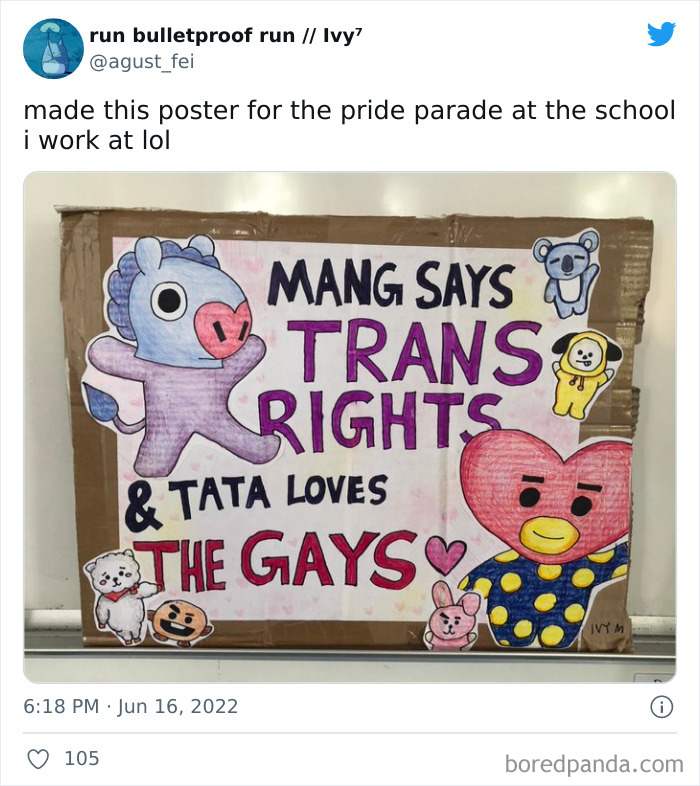 The Pride Parade At School