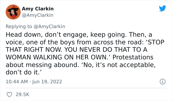 “Stop That Right Now. You Never Do That To A Woman Walking On Her Own”: Woman Shares How A Guy Called Out His Friends’ Jerky Behavior “Stop That Right Now. You Never Do That To A Woman Walking On Her Own”: Woman Shares How A Guy Called Out His Friends’ Jerky Behavior