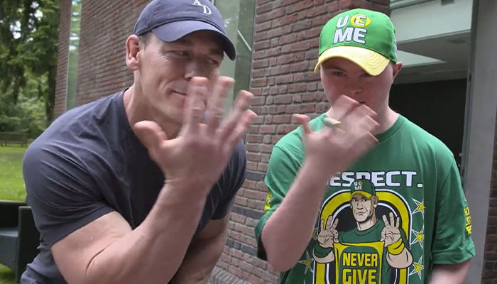 Mother Promised Her Nonverbal Son A Meeting With John Cena If They Left Ukraine, Now John Has Made Her Promise Come True Mother Promised Her Nonverbal Son A Meeting With John Cena If They Left Ukraine, Now John Has Made Her Promise Come True