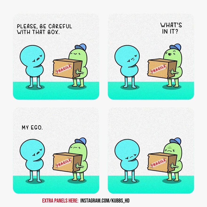 Artist Makes Relatable And Funny Comics That Speak For Mental Health(53 Comics)