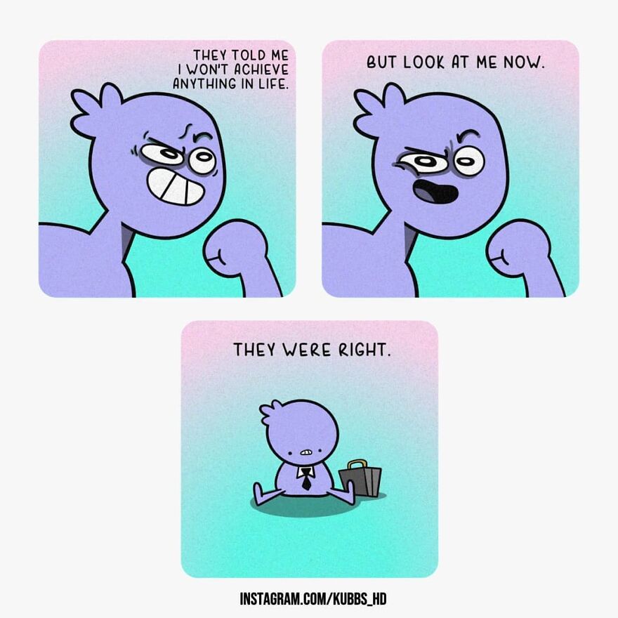 Artist Makes Relatable And Funny Comics That Speak For Mental Health(53 Comics)