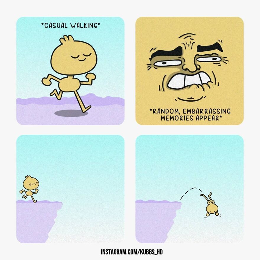 Artist Makes Relatable And Funny Comics That Speak For Mental Health(53 Comics)