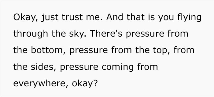 Woman Shares An Example Of Why Turbulence Should Not Scare You And Millions Find It Helpful Woman Shares An Example Of Why Turbulence Should Not Scare You And Millions Find It Helpful