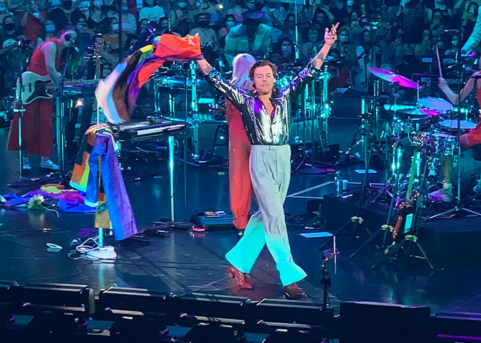 “You're Officially Gay, My Boy”: Harry Styles Helps A Fan Come Out At Wembley Concert