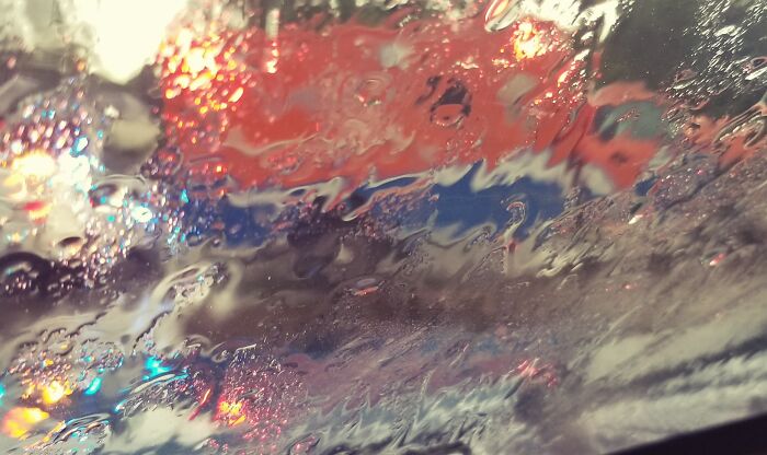 Trapped By A Downpour