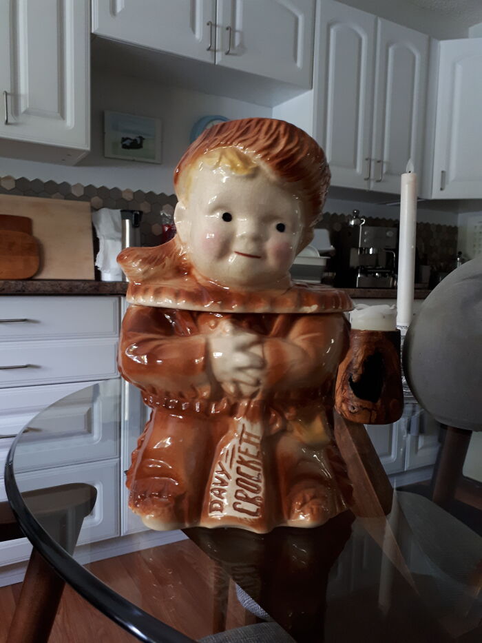 Cookie Jar My Mother Bought, For Me, From A Junk Store Almost 50 Years Ago For 25 Or 50 Cents.