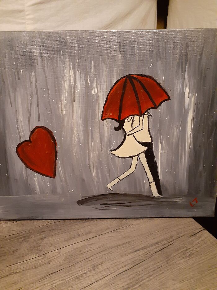 The Second I Saw This I Had To Have It. Price On Canvas Is $1.98.