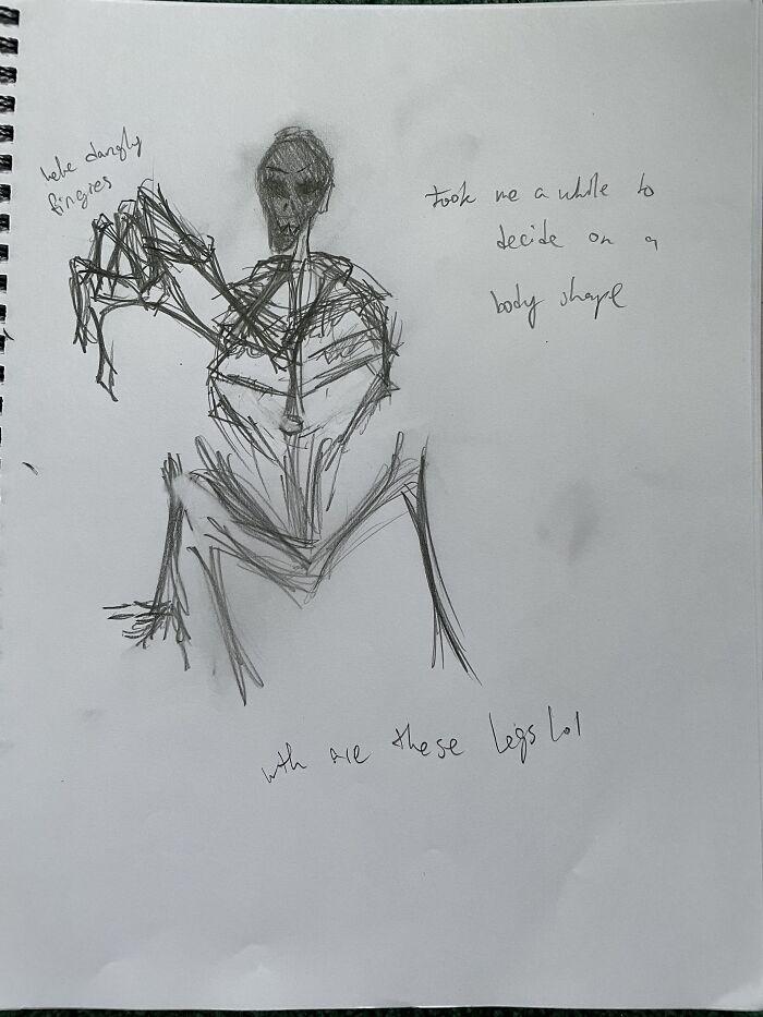 I Was Watching Monsters Inc, Decided Most Of Them Were Too Furry To Be Scary, And Made This Thingy (I Still Have To Make A Few Edits)