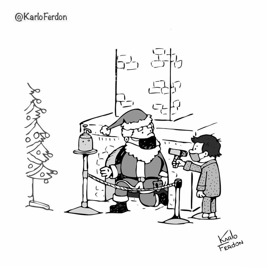 Artist’s 85 New Hilarious Silent Comics With Witty Twists