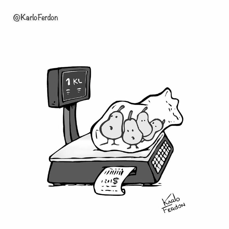 Artist’s 85 New Hilarious Silent Comics With Witty Twists