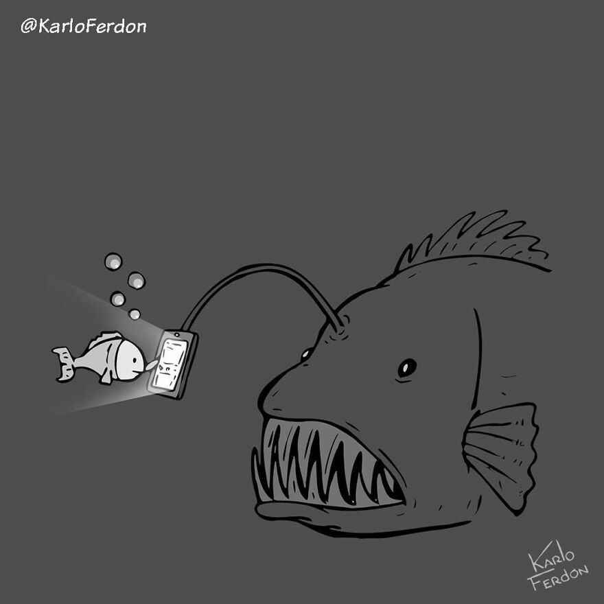 Artist’s 85 New Hilarious Silent Comics With Witty Twists