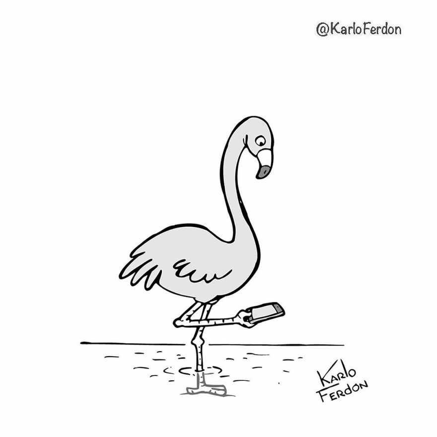 Artist’s 85 New Hilarious Silent Comics With Witty Twists