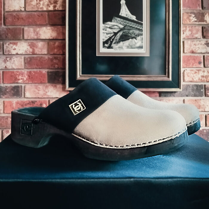 Got These At Goodwill And They Were The Color! 4 Bucks But They Were Trashed. I Called Chanel And A Lovely Woman Who Sounded Like Mrs Doubtfire, Told Me To Use Sandpaper On The Suede And They Came Out Amazing!