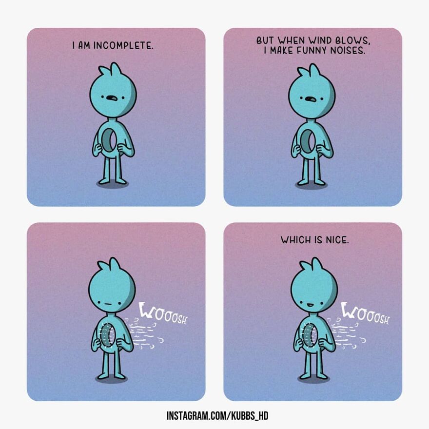 Artist Makes Relatable And Funny Comics That Speak For Mental Health(53 Comics)