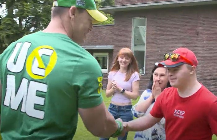 Mother Promised Her Nonverbal Son A Meeting With John Cena If They Left Ukraine, Now John Has Made Her Promise Come True Mother Promised Her Nonverbal Son A Meeting With John Cena If They Left Ukraine, Now John Has Made Her Promise Come True