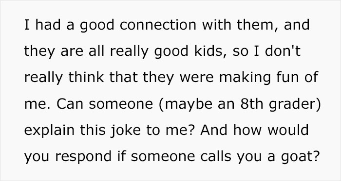 Math Teacher Cries Tears Of Joy After Finding Out The Reason Students Called Them The GOAT Is Because They Loved Them Math Teacher Cries Tears Of Joy After Finding Out The Reason Students Called Them The GOAT Is Because They Loved Them
