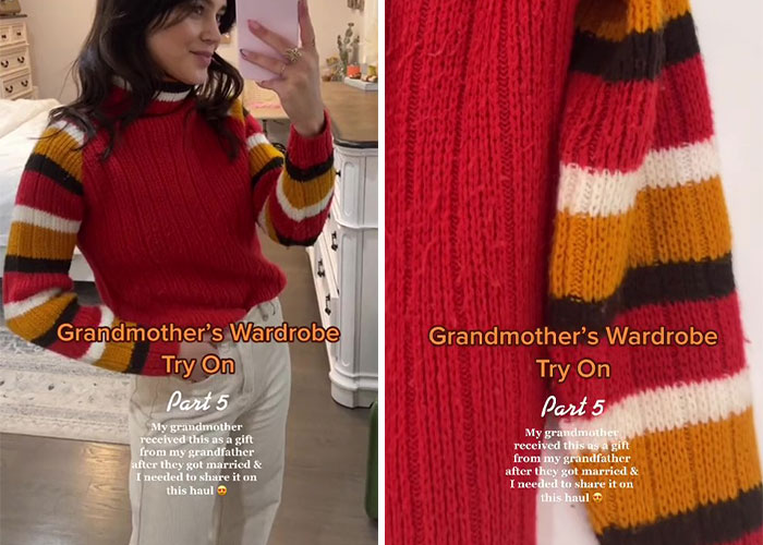 Woman Goes Viral After Trying On Grandma’s 1950s Honeymoon Outfits Woman Goes Viral After Trying On Grandma’s 1950s Honeymoon Outfits