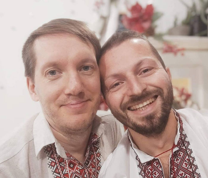 Ukrainian LGBTQ+ Couple Join Their Country's Defense Force To Fight Against Russia And The Stigma Of Gay Soldiers Ukrainian LGBTQ+ Couple Join Their Country's Defense Force To Fight Against Russia And The Stigma Of Gay Soldiers