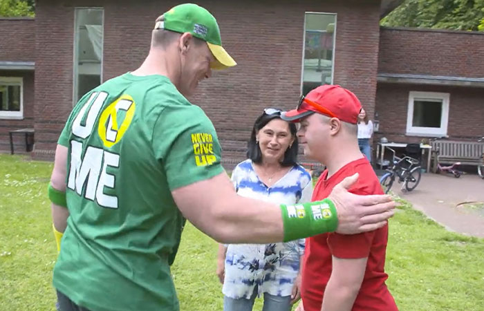 Mother Promised Her Nonverbal Son A Meeting With John Cena If They Left Ukraine, Now John Has Made Her Promise Come True Mother Promised Her Nonverbal Son A Meeting With John Cena If They Left Ukraine, Now John Has Made Her Promise Come True