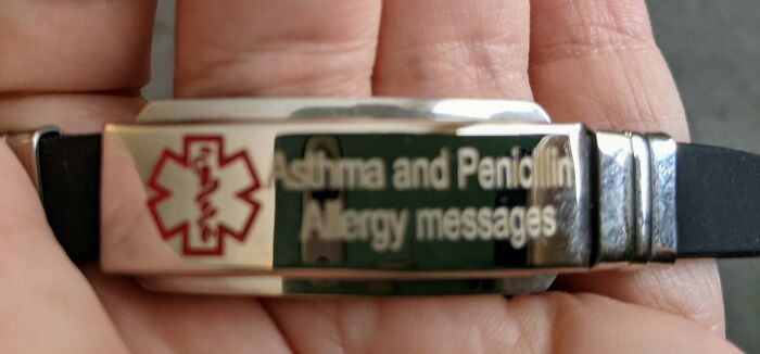Asthma And Penicillin Allergy Messages