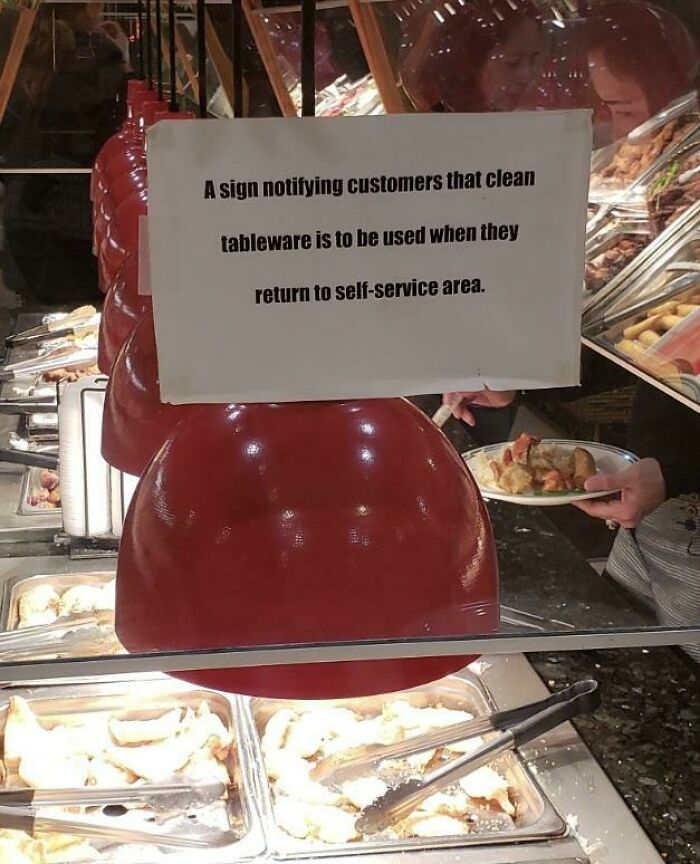 At An Asian Buffet