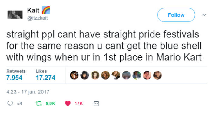 And That's Why There Isn't Straight Pride Month
