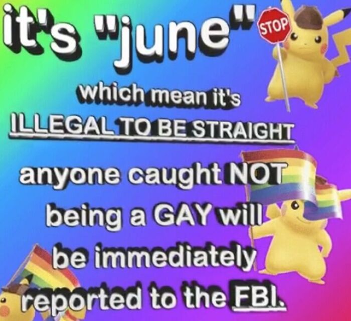 It's Called The FBI Not The Fstraight