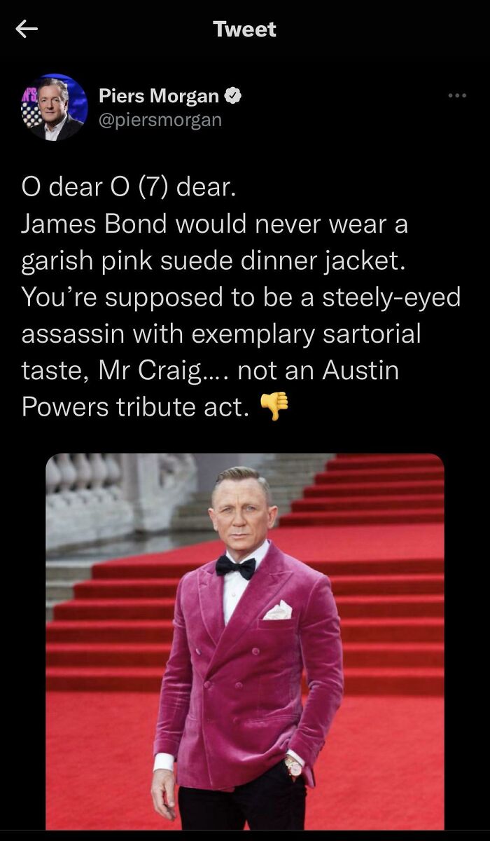 Oh Nooo! James Bond Is Not Manly Macho Enough And Too Woke!