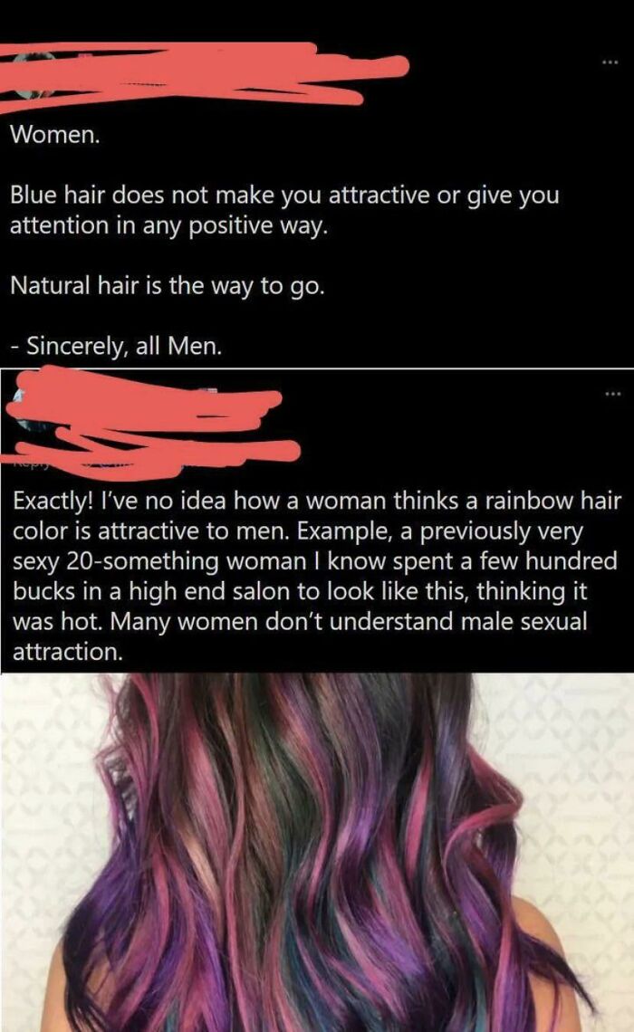 Unnatural Hair Color