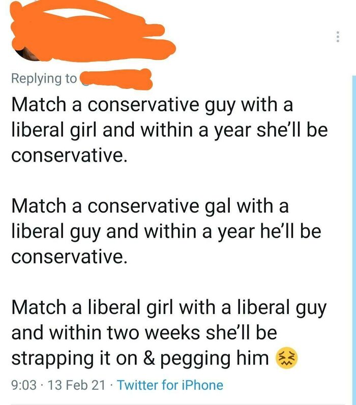 What Does Pegging Have To Do With Being Liberal Uhh