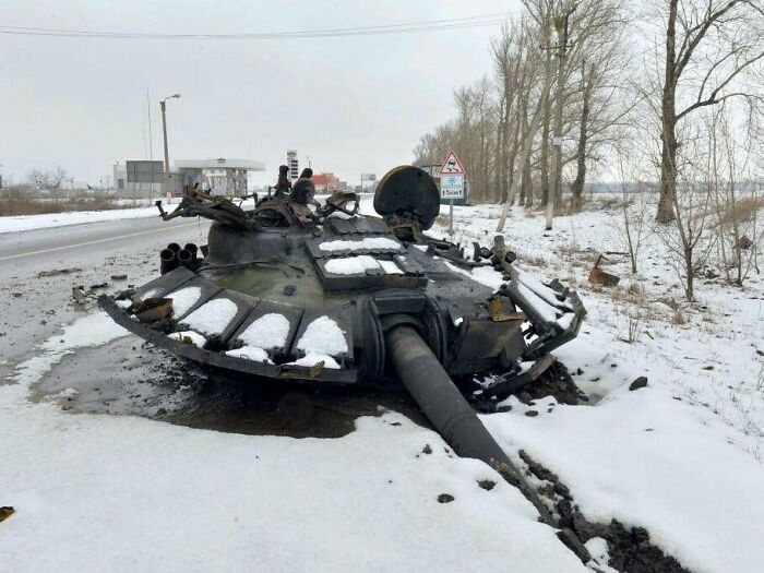 Ukrainian Authorities Have Informed Citizens That You Don't Need To Declare Captured Russian Tanks Or Any Equipment They Pick Up As Personal Income