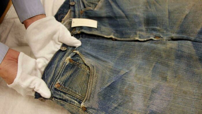 Oldest Surviving Pair Of Levis Jeans, 1879. Found In A Goldmine 136 Years Later
