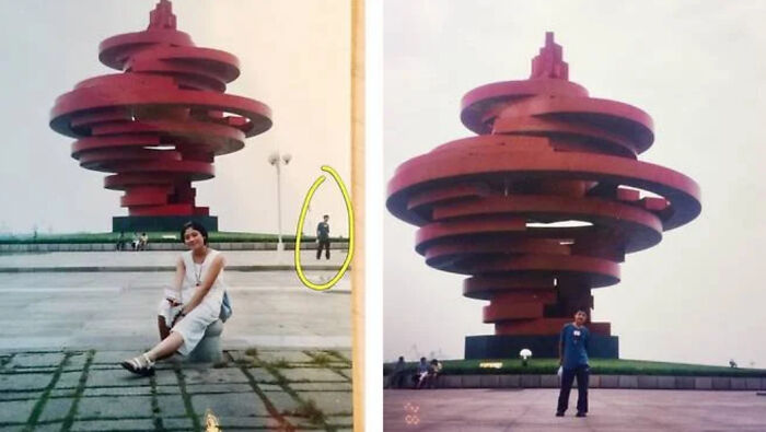 A Married Couple Discover They Appeared In Same Photograph As Teenagers