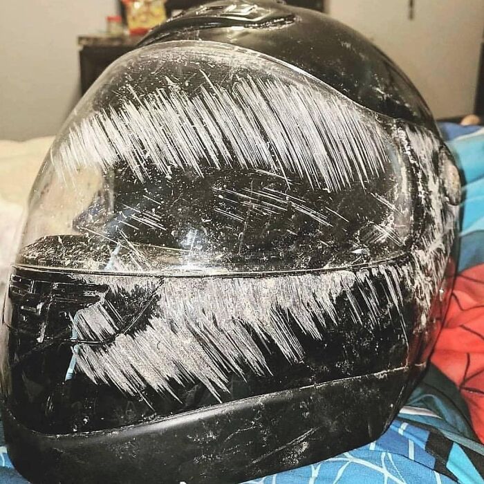 This Is Why Your Wear A Helmet