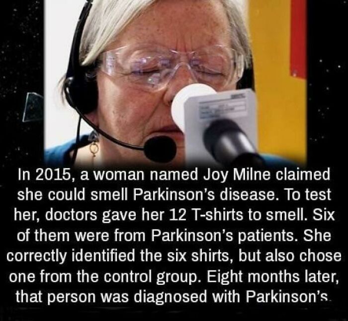 Woman Can Smell Parkinson’s Disease