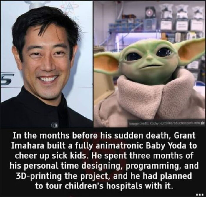Grant Imahara Is A Class Act. R.i.p.