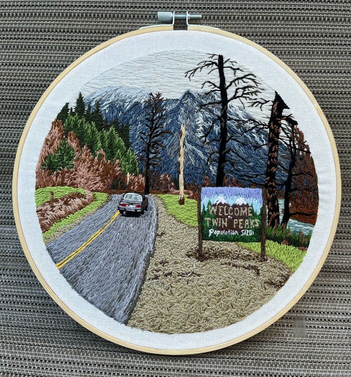 Entering The Town Of Twin Peaks