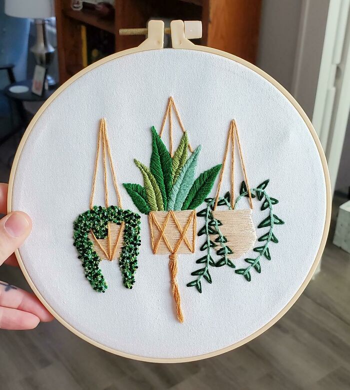 I Know I'm Not The Only One With This Kit, But This Being My First Stab At Embroidery, I Was So Pleased With How It Turned Out!
