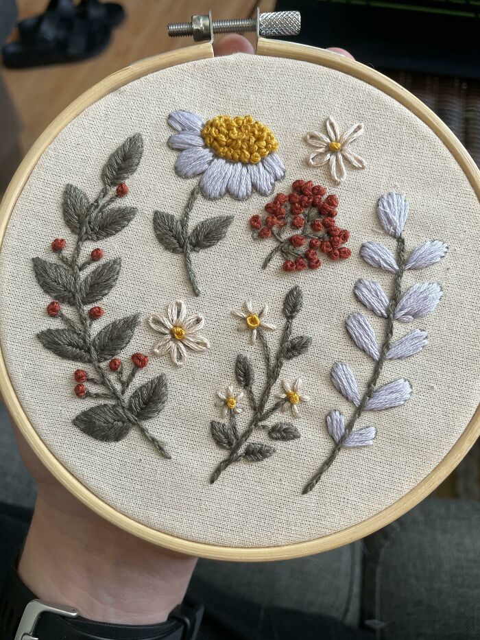 Finished My First Embroidery Ever!