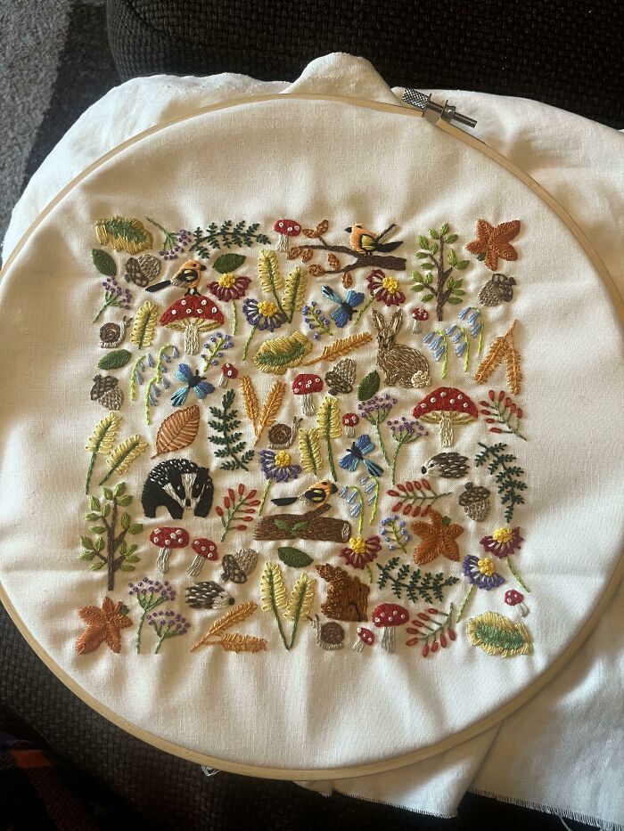 Really Enjoyed This Pattern ! Just Need To Frame It!