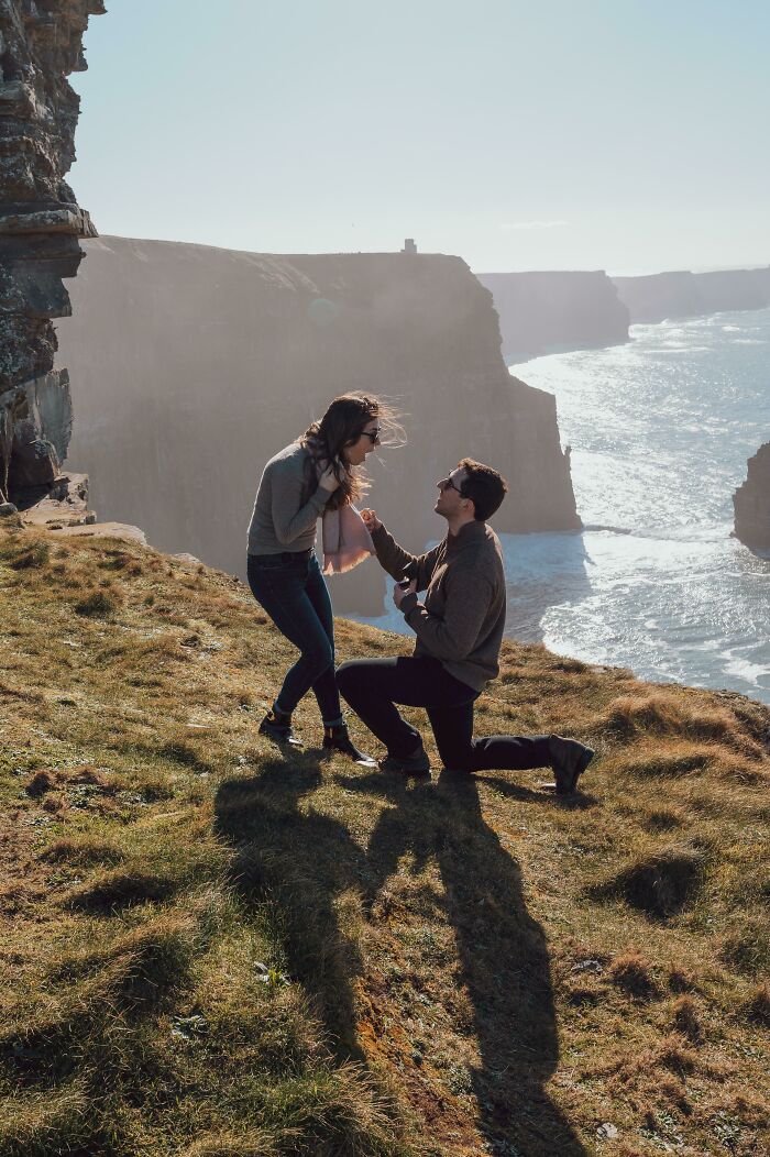 Got Engaged To My Best Friend At The Cliffs Of Moher