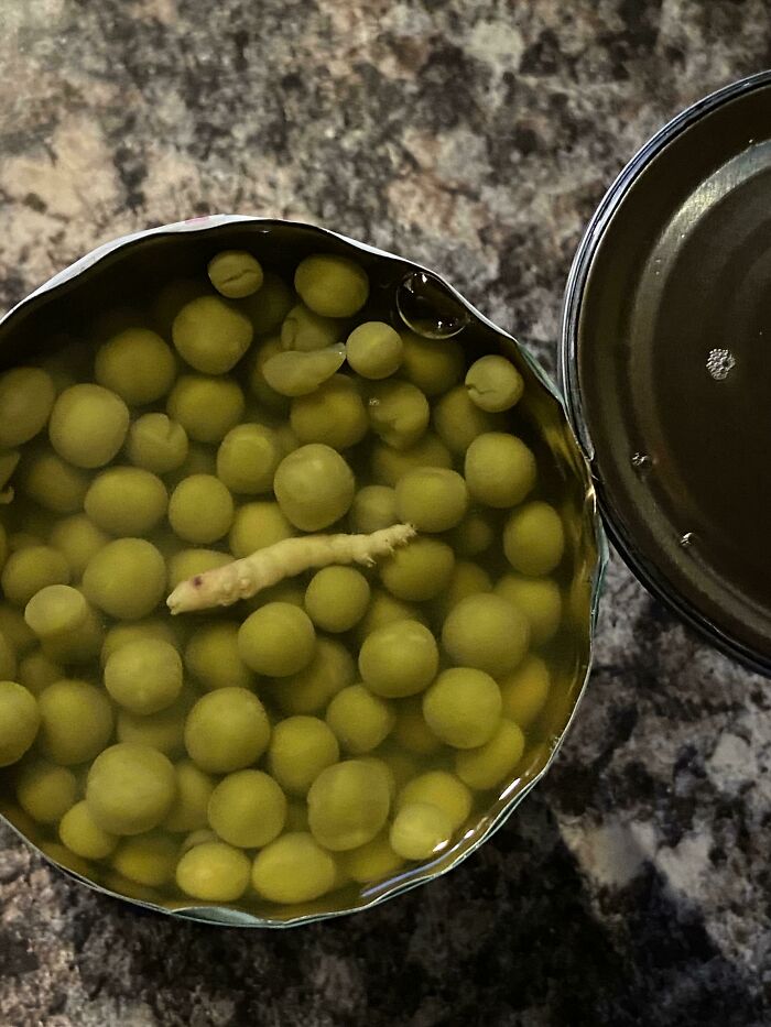 Opened Up A Tin Of Peas