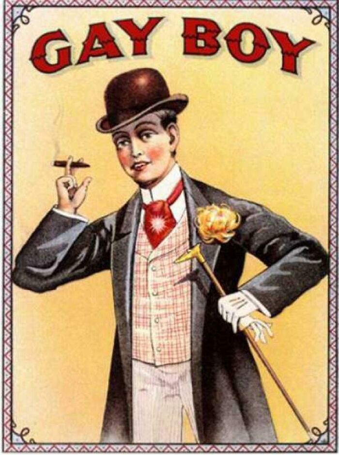 Gay Boy Tobacco 1890