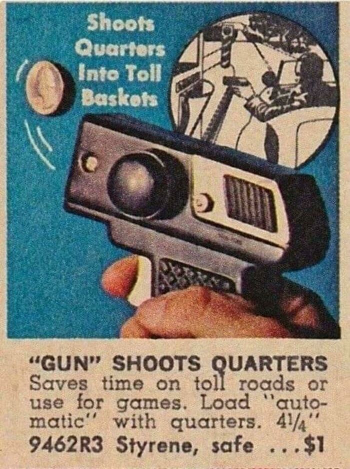 Toll Booth Quarter Gun (1962)