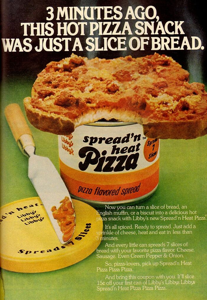 Libby's Spread And Eat Pizza (1975)