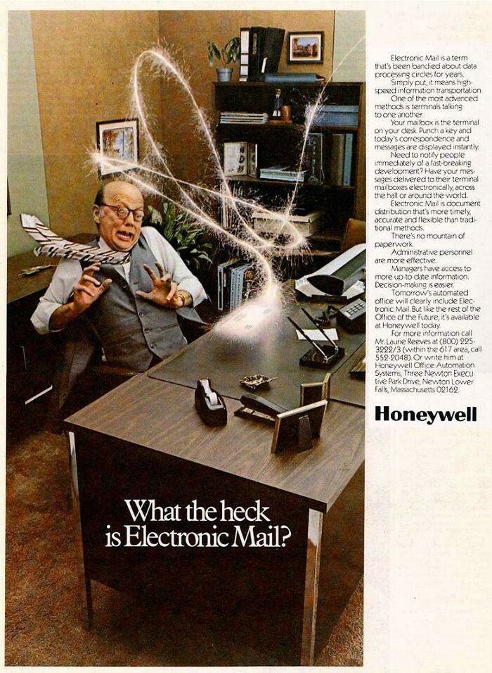 What The Heck Is Electronic Mail? Honeywell 1977