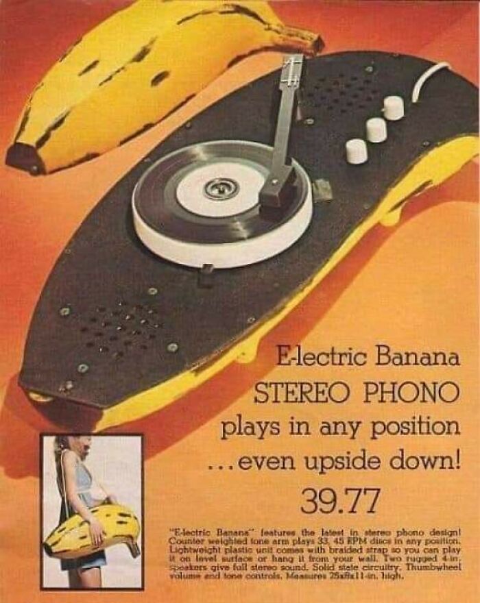 Electric Banana Record Player (1973)