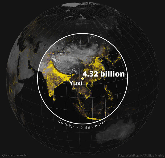 The Yuxi Circle: The World’s Most Overpopulated Area